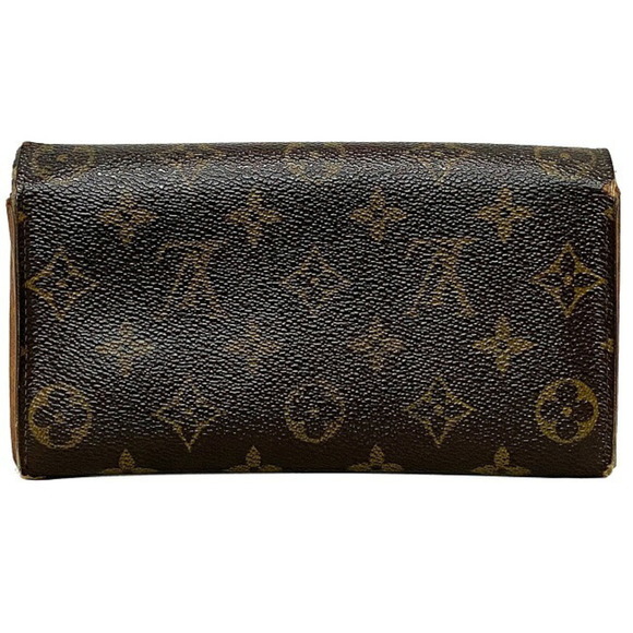 LOUIS VUITTON Long Wallet Portofeuil Sarah Brown Monogram M61734 MI1903  Bi-Fold - Picture 2 of 10